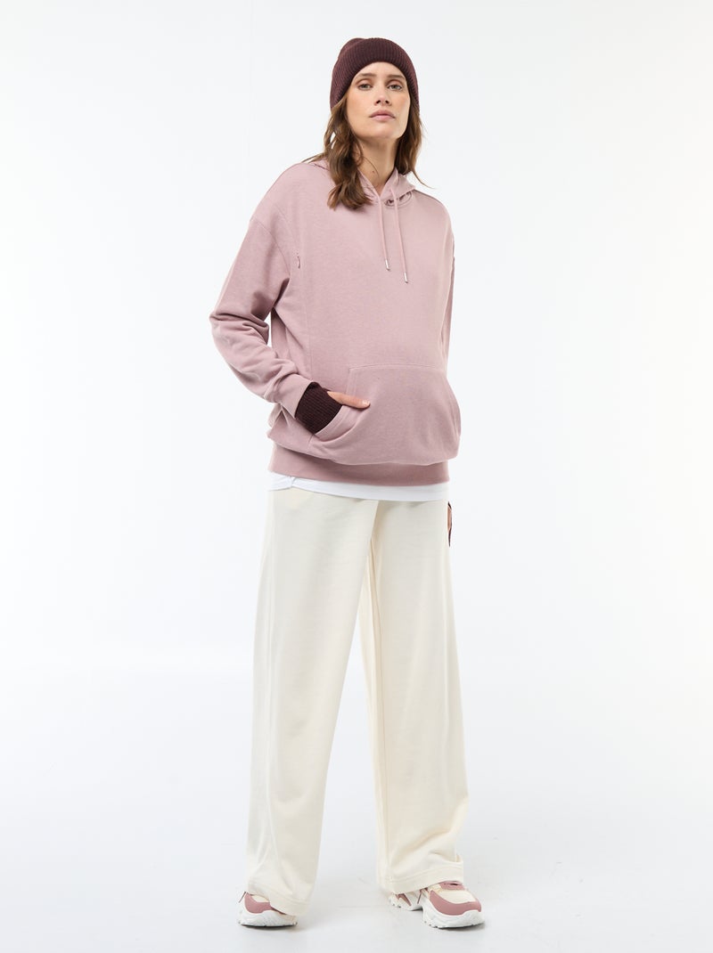 Borstvoedingssweater met capuchon Rose - Kiabi