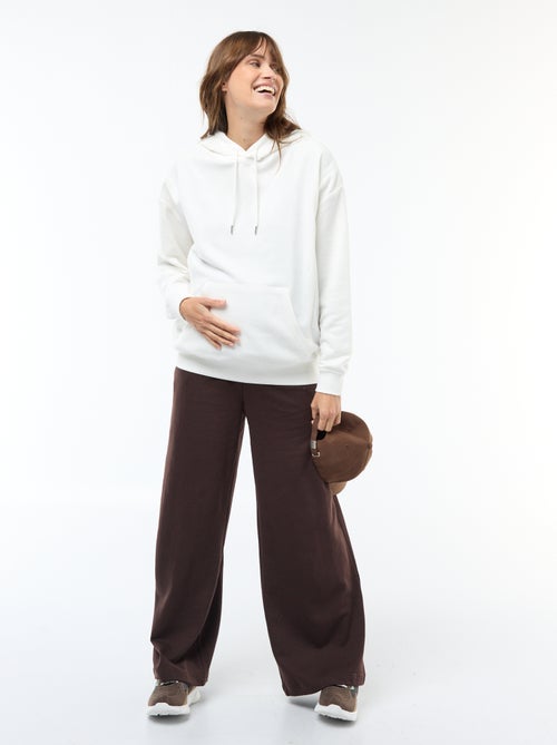 Borstvoedingssweater met capuchon - Kiabi