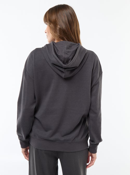 Borstvoedingssweater met capuchon - Kiabi