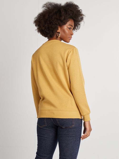 Borstvoedingssweater met print - Kiabi