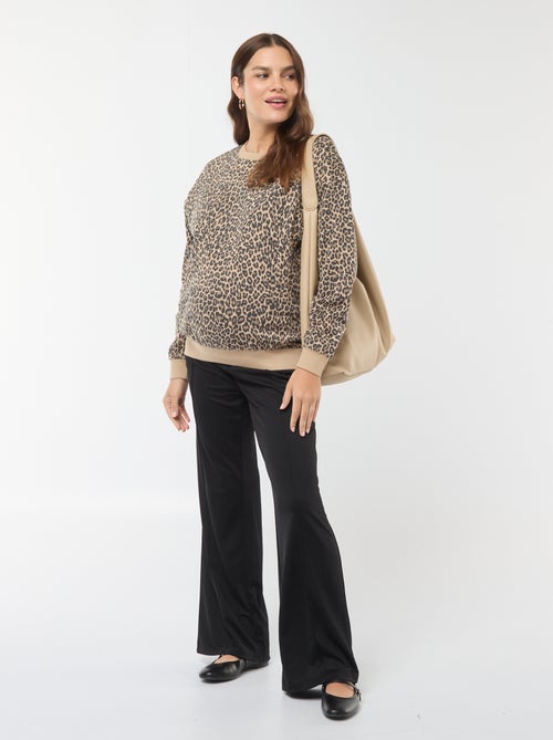 Borstvoedingssweater van joggingstof - Kiabi