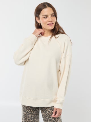 Borstvoedingssweater van joggingstof