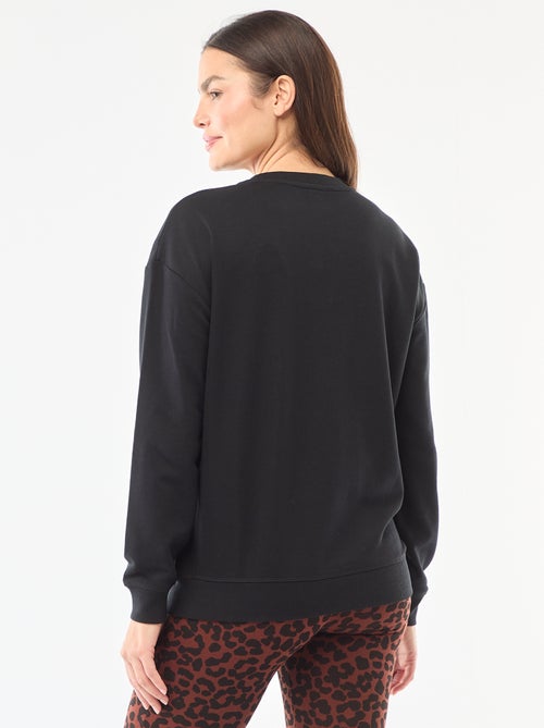 Borstvoedingssweater van joggingstof - Kiabi