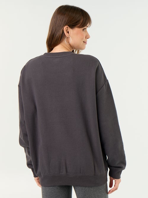 Borstvoedingssweatshirt met print - Kiabi