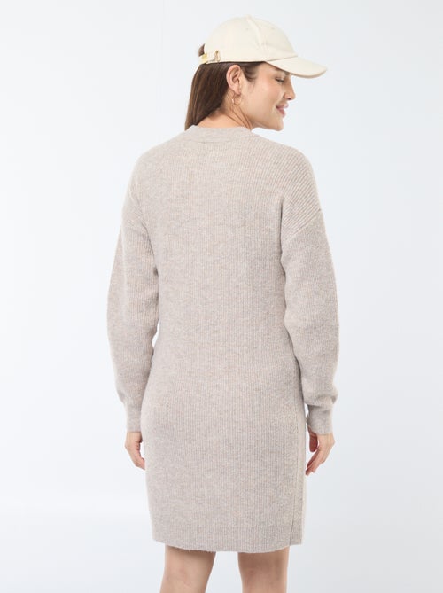 Borstvoedingstrui-jurk met knoopsluiting - Kiabi