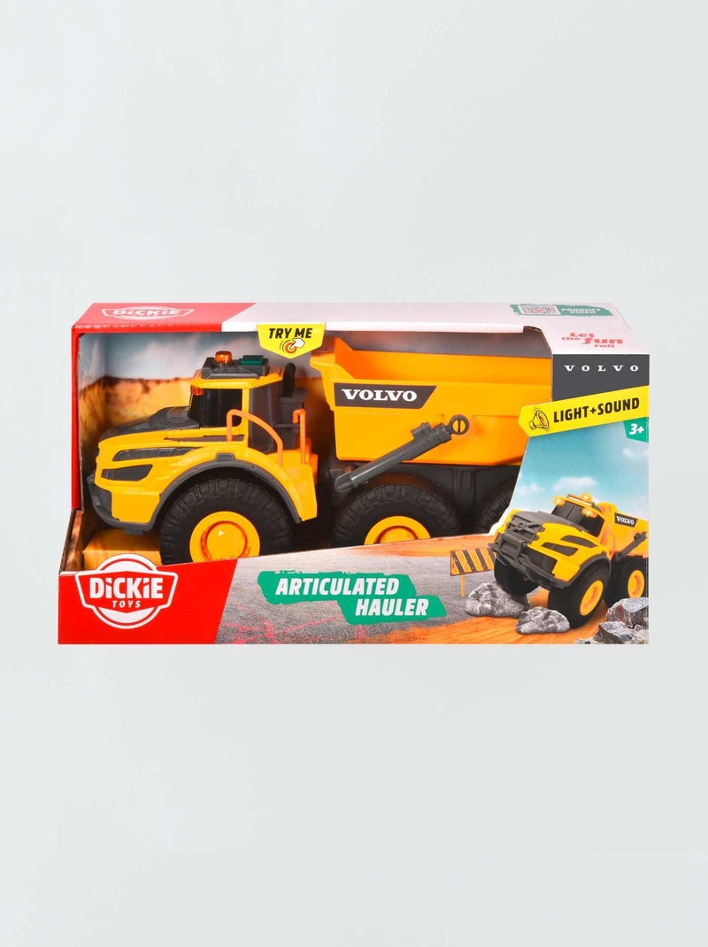 Bouwvrachtwagen 'Dickie Toys' geel / grijs - Kiabi