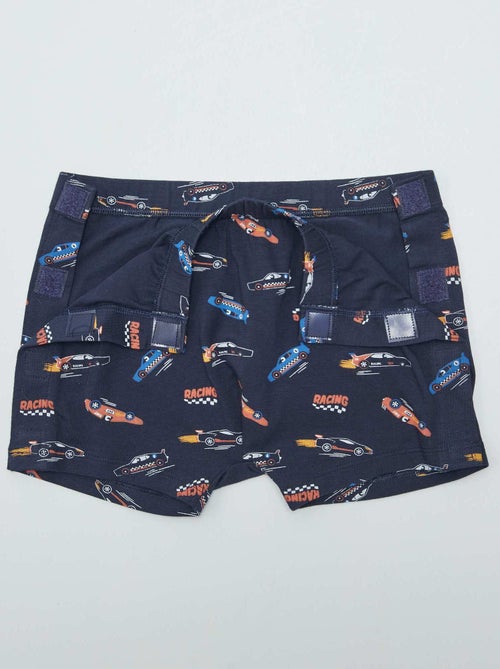 Boxershort met klittenbandsluitingen - gemakkelijk aan te trekken collectie - Kiabi