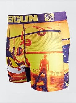 Boxershort met print 'Freegun' - Kiabi