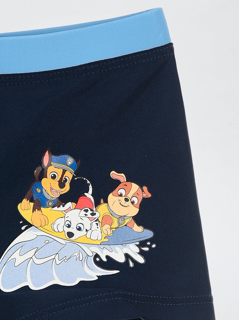 Boxershort zwembroek 'Paw Patrol' tweekleurig Blauw - Kiabi