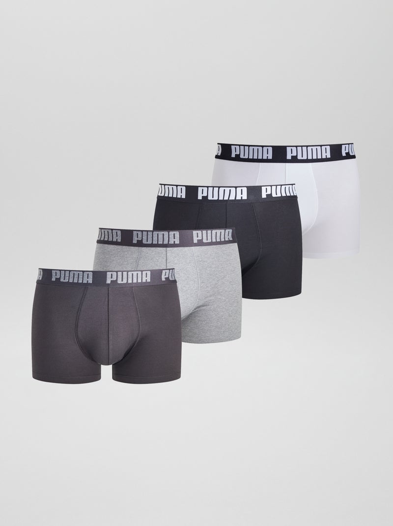 Boxershorts 'Puma' - Set van 4 WIT - Kiabi