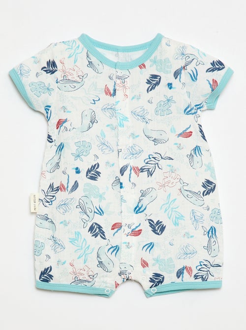 Boxpakje met korte mouwen 'Petit Béguin' - Kiabi