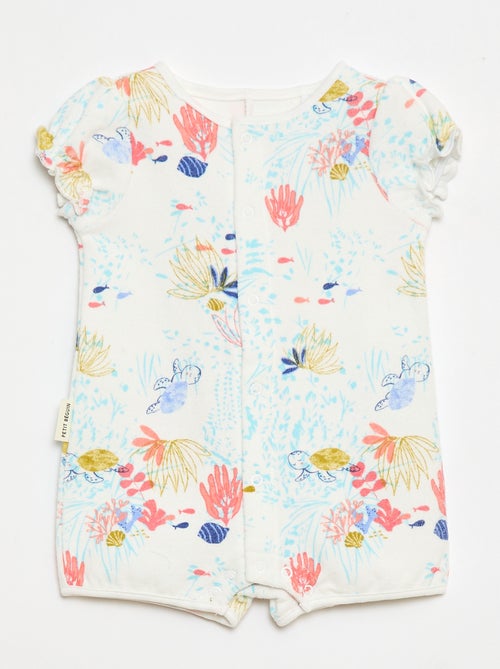 Boxpakje met korte mouwen 'Petit Béguin' - Kiabi