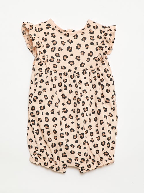 Boxpakje met print van katoenjersey - Kiabi