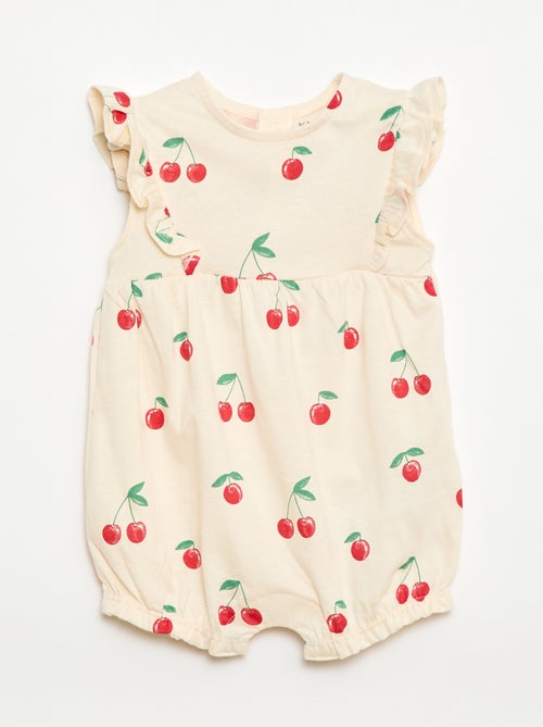 Boxpakje met print van katoenjersey - Kiabi