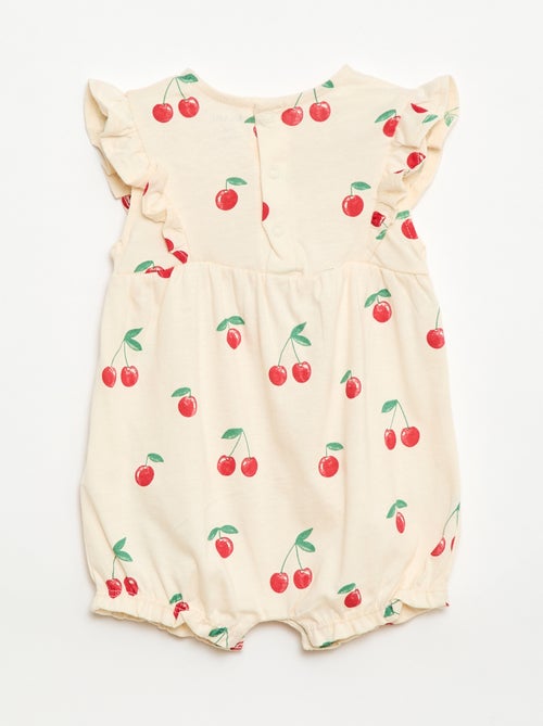 Boxpakje met print van katoenjersey - Kiabi