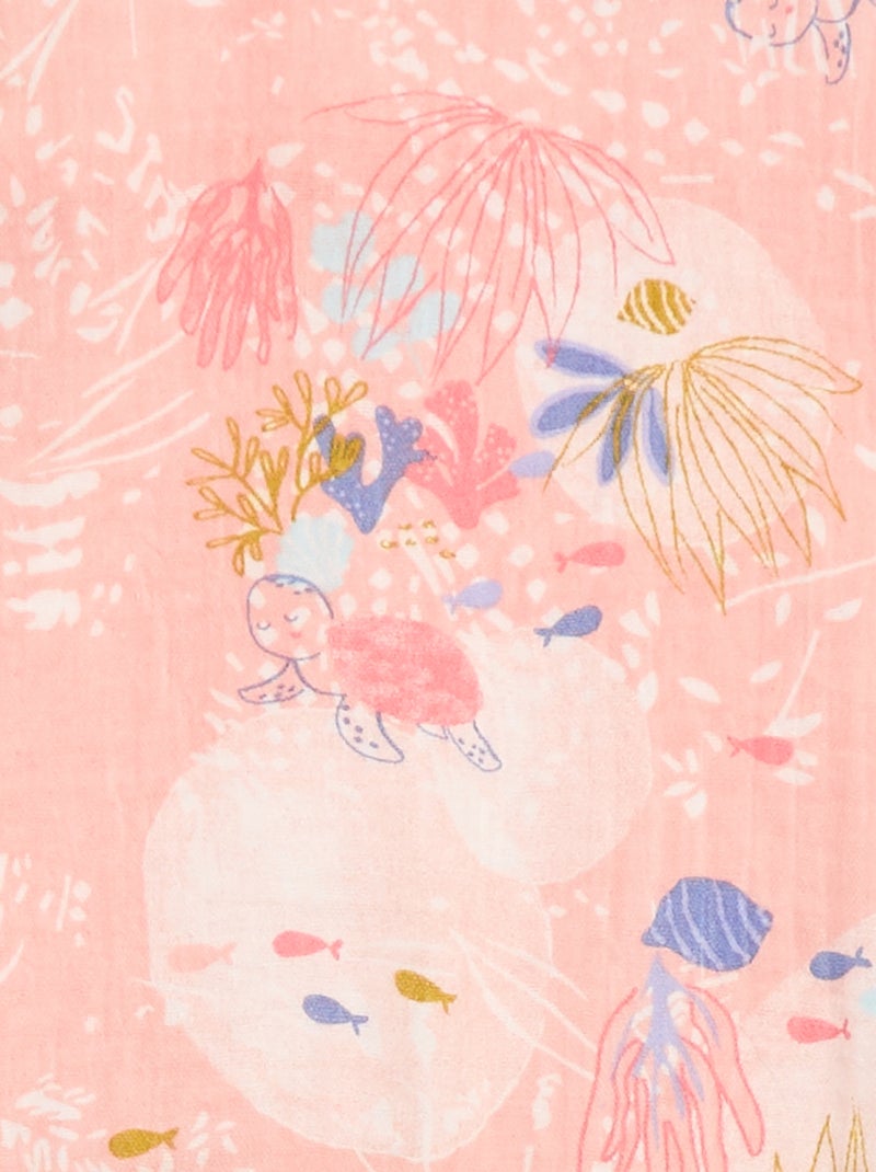 Boxpakje van katoenen mousseline 'Petit Béguin' Wit - Kiabi