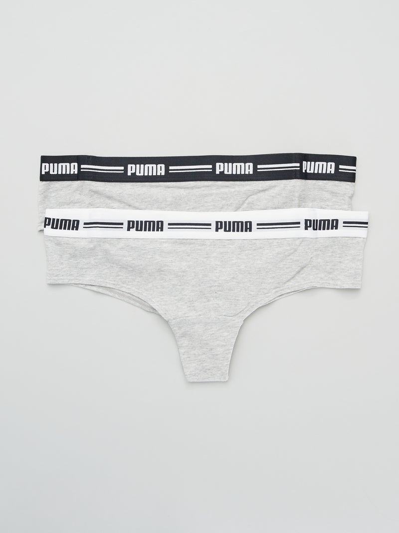 Brazilian hipsters 'Puma' - Setje van 2 GRIJS - Kiabi