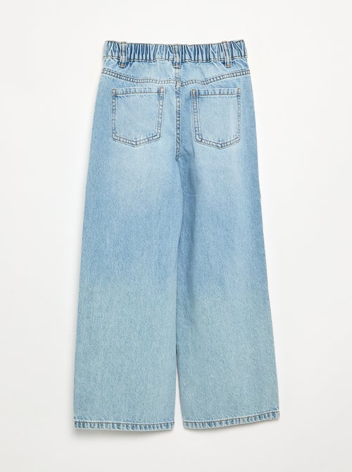 Brede broek met strass - Kiabi