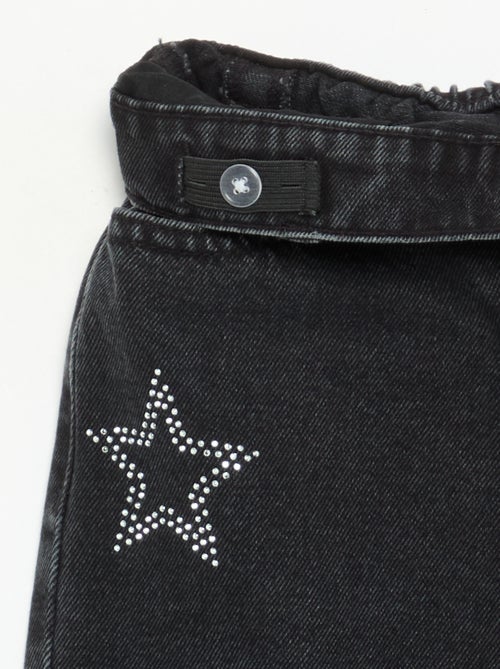 Brede broek met strass - Kiabi