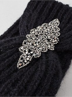 Brede haarband met sieraden - Kiabi