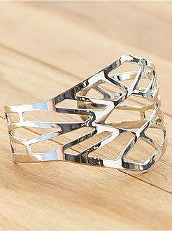 Brede, opengewerkte armband - Kiabi