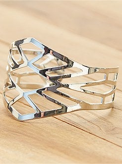 Brede, opengewerkte armband - Kiabi