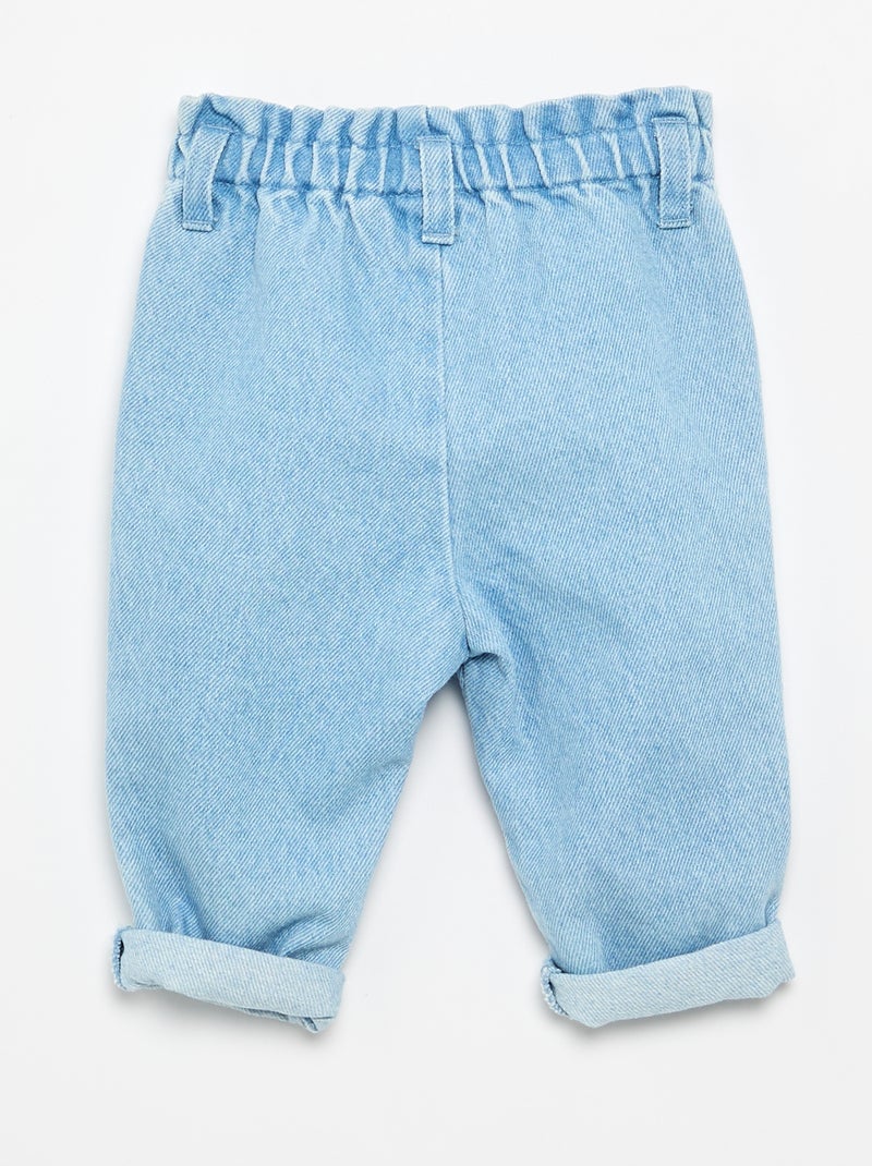 Broek 'Disney' van denim Blauw - Kiabi