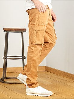 Heren TALL (> 190cm) - Broek in battlestijl L38 +1m90 - Kiabi