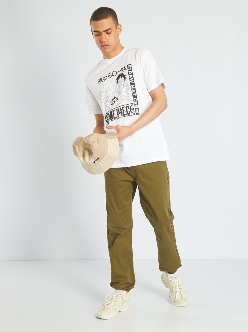 Broek in joggingstijl KAKI - Kiabi