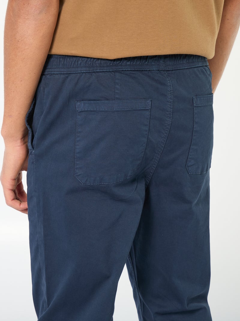 Broek in joggingstijl Zwart - Kiabi