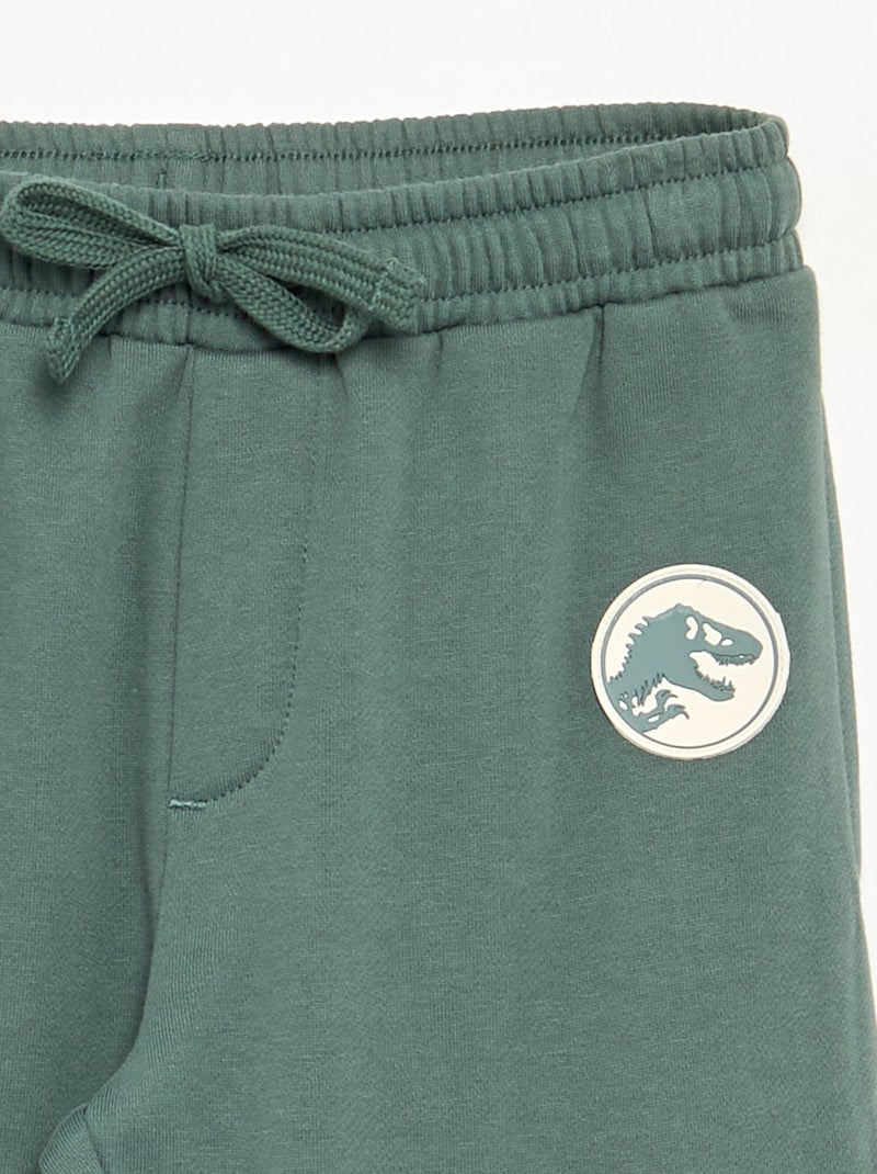 Broek 'Jurassic World' van fleece Groen - Kiabi