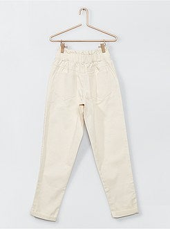 Broek met hoge taille - Kiabi