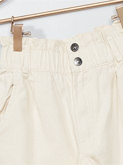 Broek met hoge taille - Kiabi