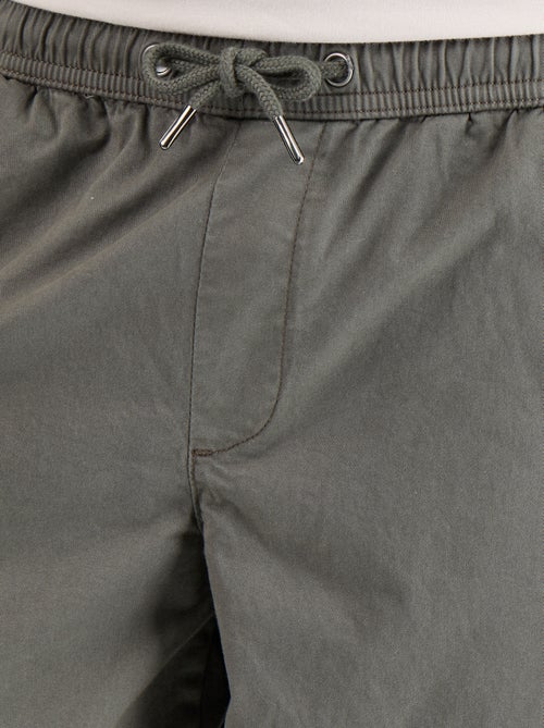 Broek met perzikhuid-effect - Kiabi