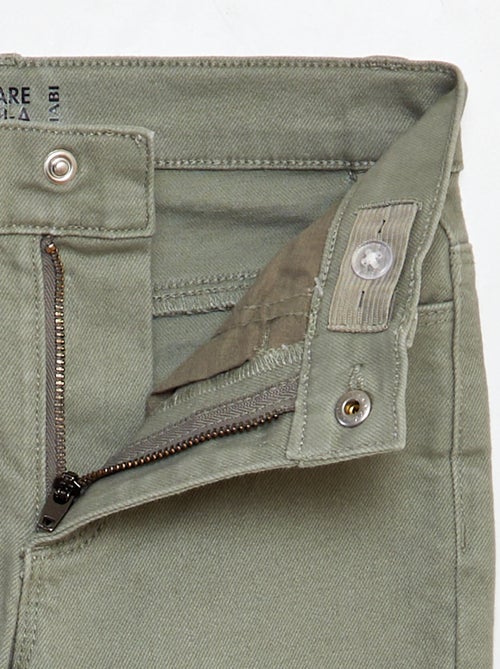 Broek met wijde pijpen - Nauwsluitend model - Kiabi