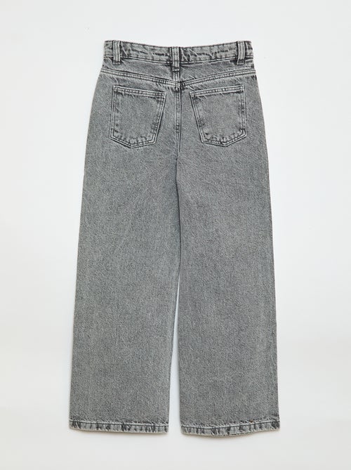 Broek met wijde pijpen - Kiabi