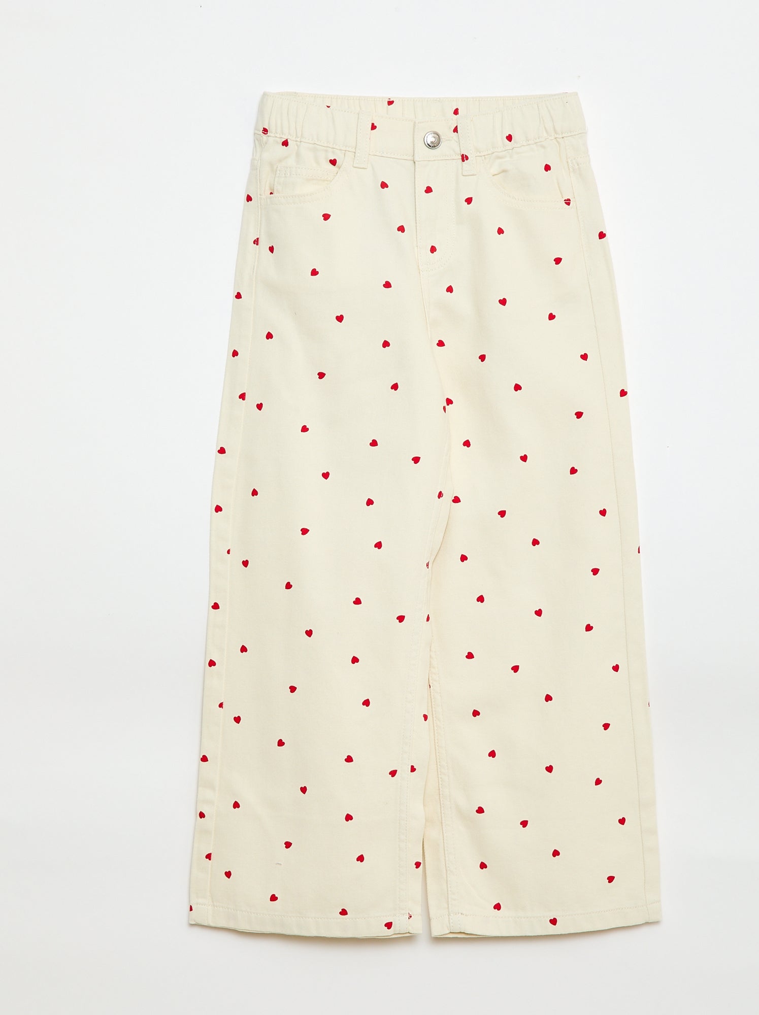 Broek met wijde pijpen