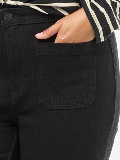 Broek met wijde pijpen - Kiabi