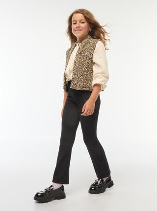Broek met wijde pijpen