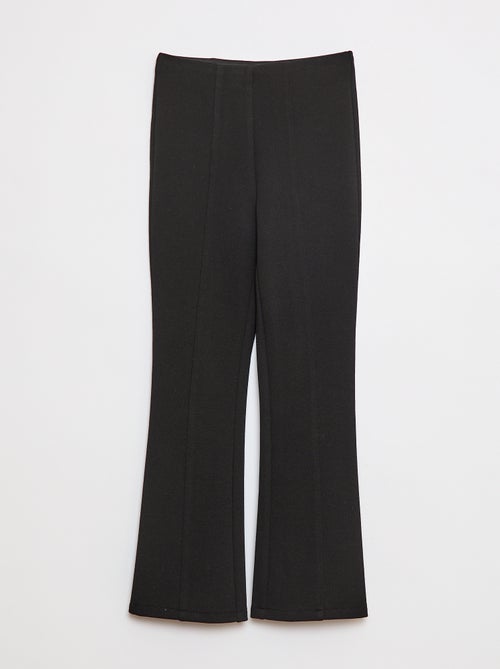 Broek met wijde pijpen - Kiabi