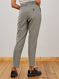 Broek met wortelmodel - Kiabi