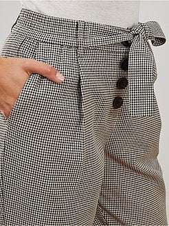 Broek met wortelmodel - Kiabi