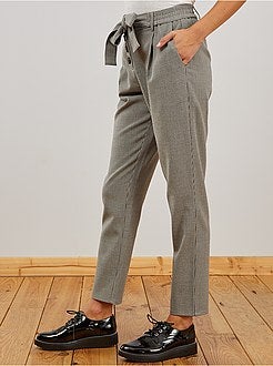 Broek met wortelmodel - Kiabi