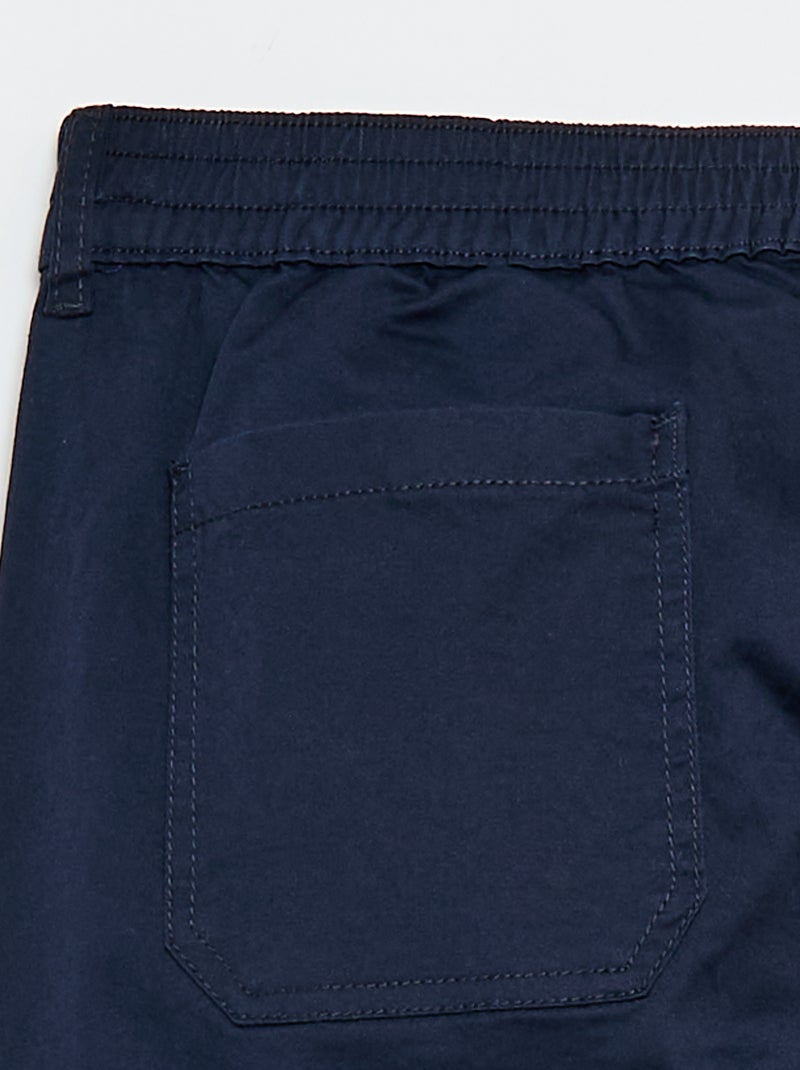 Broek met zakken - L36 Blauw - Kiabi