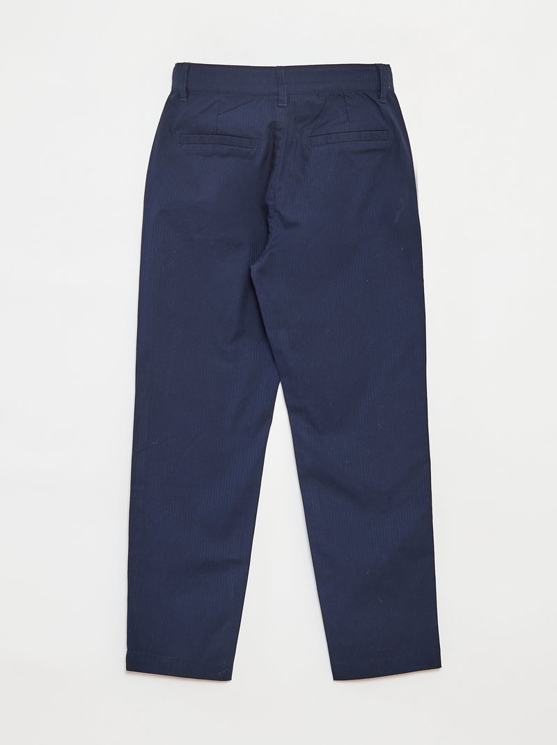 Broek met zakken Blauw - Kiabi