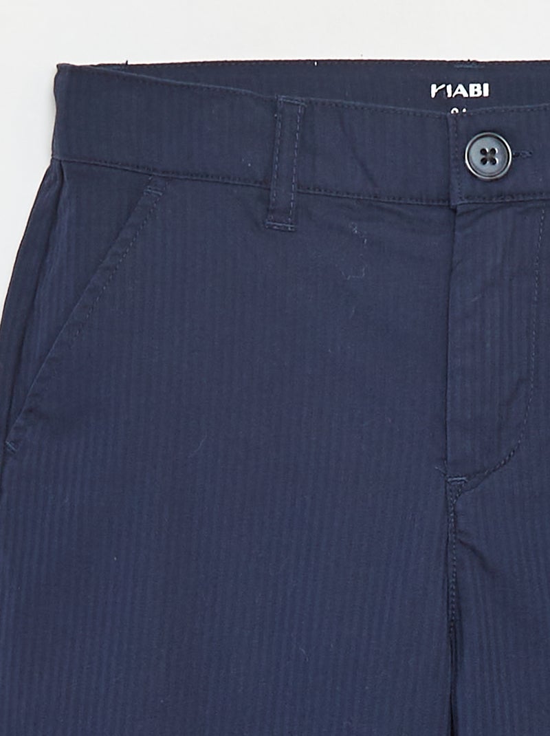 Broek met zakken Blauw - Kiabi