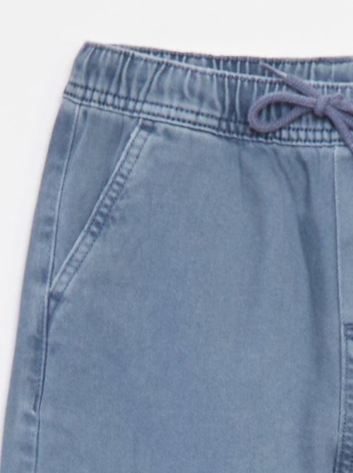 Broek met zakken en elastische tailleband - Kiabi