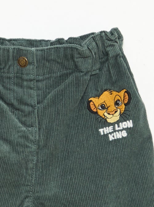 Broek van corduroy 'Disney' 'Simba' - Kiabi