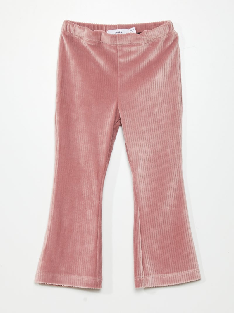 Broek van corduroy ROSE - Kiabi