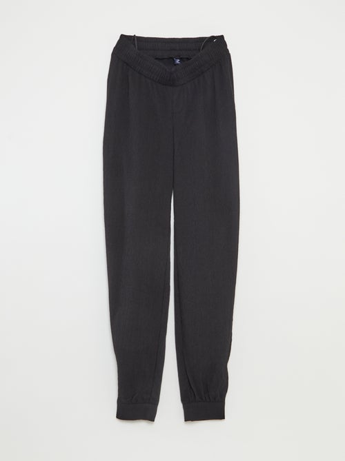 Broek van crêpestof - So Easy - Kiabi